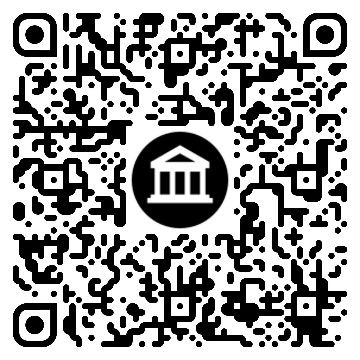 QR code for donations by bank transfer